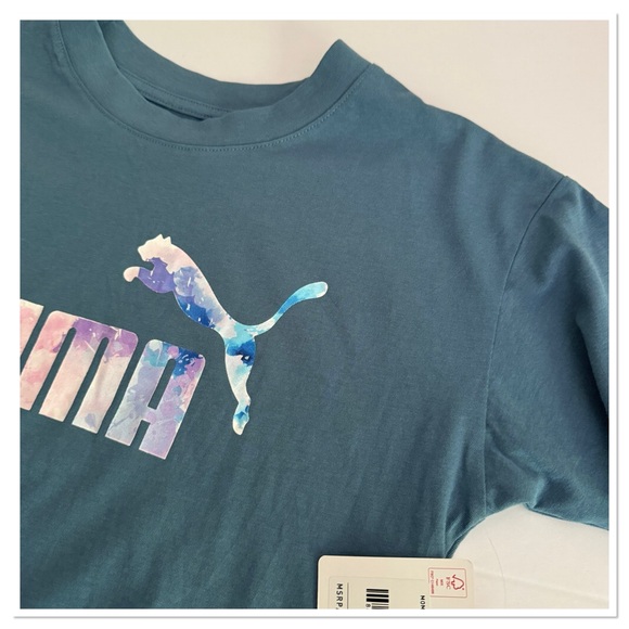 Puma Youth Girls Graphic T-Shirt Mommy & Me Jersey - Picture 3 of 3